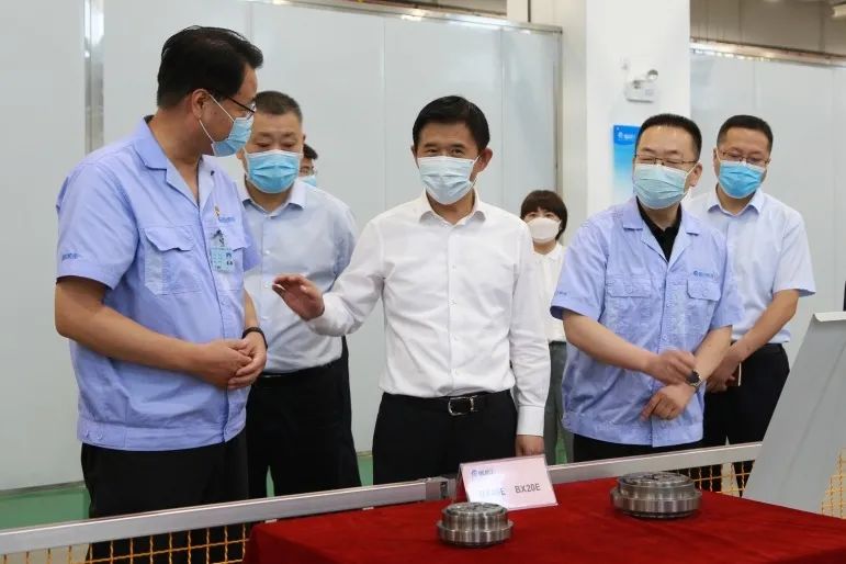 宝鸡市市长王勇调研Ebpay集团